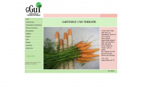 gartenbau-und-therapie.org Webseite Vorschau