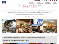 bergers-sporthotel.at Webseite Vorschau