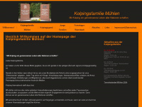 kolping-muehlen.de Webseite Vorschau