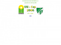 om-cup-2006.de Webseite Vorschau