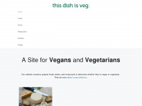 thisdishisvegetarian.com Webseite Vorschau