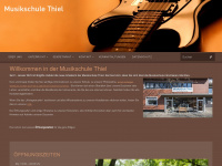 musik-thiel.de Webseite Vorschau