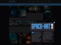space-art.co.uk Webseite Vorschau