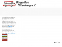 buergerbus-ottersberg.de Webseite Vorschau