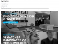 sensu.dk Webseite Vorschau