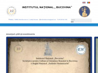 institutulbucovina.ro Webseite Vorschau