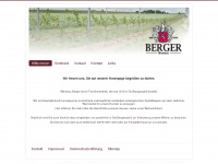bio-berger.at Webseite Vorschau