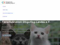 tierschutzverein-dingolfing-landau-ev.de Webseite Vorschau