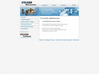 steiger-maschinenbau.de Webseite Vorschau