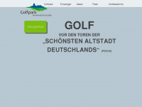 golfpark-romantische-strasse.de Webseite Vorschau