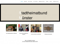 stadtheimatbund-muenster.de Webseite Vorschau