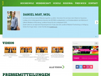 daniel-may.de Webseite Vorschau