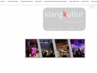 klangkultur.ch Webseite Vorschau