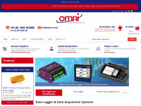 omniinstruments.co.uk Webseite Vorschau