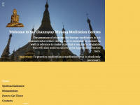 meditation-in-burma.com Webseite Vorschau