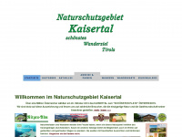 kaisertal.at Webseite Vorschau