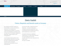 dietz.eu Webseite Vorschau