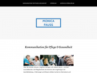 monica-fauss.de Webseite Vorschau