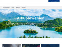 slowenien.ahk.de Webseite Vorschau