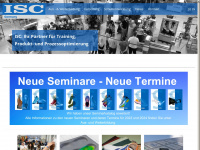 isc-germany.com Webseite Vorschau