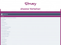 stray-einsame-vierbeiner.de Webseite Vorschau