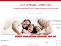 medizin-2000.de Webseite Vorschau