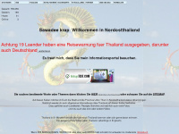 nordostthailand.de Webseite Vorschau