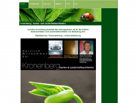 kronenberg.de Webseite Vorschau