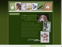 tierportrait-tierzeichnung.de Webseite Vorschau
