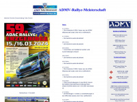admv-rallye-pokal.de Webseite Vorschau