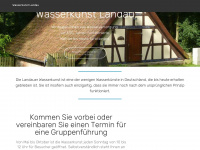 wasserkunst-landau.de Webseite Vorschau