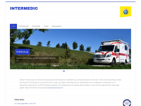 intermedic.ch Webseite Vorschau