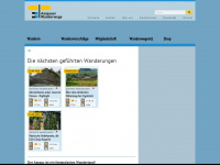 aargauer-wanderwege.ch Webseite Vorschau