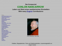 nancarrow.de Webseite Vorschau