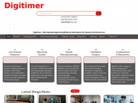 digitimer.com Webseite Vorschau