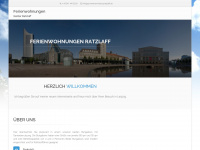 zimmervermietung-ratzlaff.de Webseite Vorschau