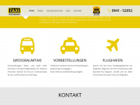 taxi-regensburg.com Webseite Vorschau