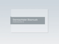 steinbachtaler.de Webseite Vorschau