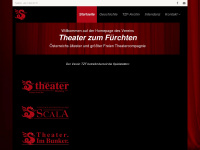 theaterzumfuerchten.at Webseite Vorschau