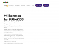 fun4kids.at Webseite Vorschau