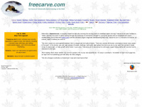 freecarve.com Webseite Vorschau