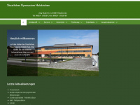gymnasium-holzkirchen.de Webseite Vorschau