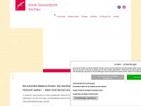 klinik-sonnenbichl-aschau.de Webseite Vorschau