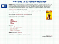 edventure.com Webseite Vorschau