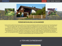 ferienwohnung-achhammer.de Webseite Vorschau