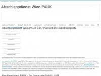 pauk.at Webseite Vorschau