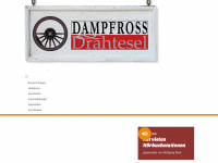 dampfross-drahtesel.at Webseite Vorschau