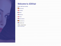 all4hair.com Webseite Vorschau