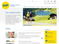 evp-be.ch Webseite Vorschau