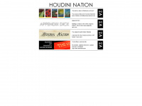 houdinination.com Webseite Vorschau